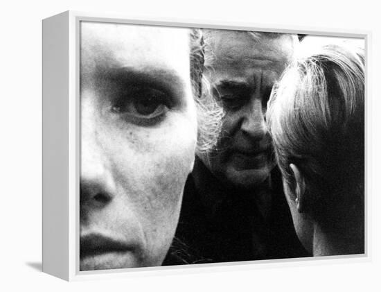 Persona, Liv Ullmann, Gunnar Bjornstrand, Bibi Andersson, 1966-null-Framed Stretched Canvas