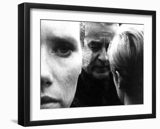 Persona, Liv Ullmann, Gunnar Bjornstrand, Bibi Andersson, 1966-null-Framed Photo