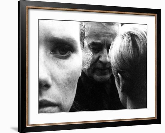 Persona, Liv Ullmann, Gunnar Bjornstrand, Bibi Andersson, 1966-null-Framed Photo