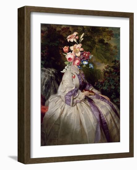 Personal Garden-The Art Concept-Framed Photographic Print