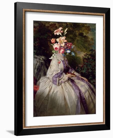 Personal Garden-The Art Concept-Framed Photographic Print