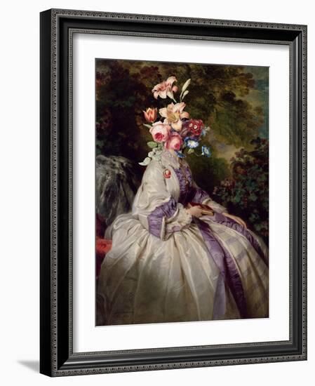 Personal Garden-The Art Concept-Framed Photographic Print