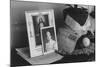 Personal mementoes including autographed photograph at Manzanar Relocation Center, 1943-Ansel Adams-Mounted Photographic Print
