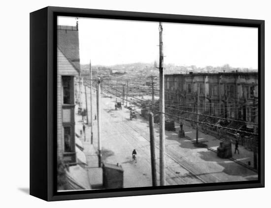 Personal Snapshot of Immediate Post-San Francisco Earthquake in 1906.-Kirn Vintage Stock-Framed Premier Image Canvas
