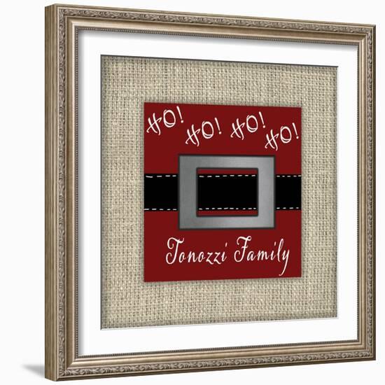 Personalized Christmas Sign V20 V6-LightBoxJournal-Framed Giclee Print