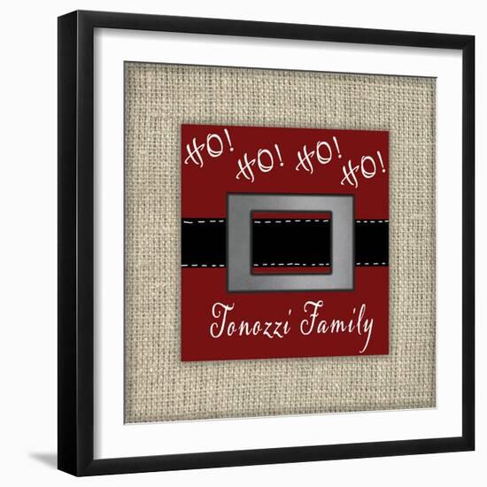 Personalized Christmas Sign V20 V6-LightBoxJournal-Framed Giclee Print