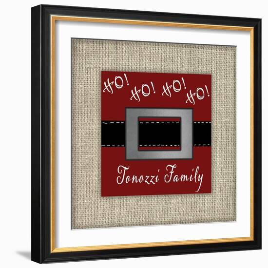 Personalized Christmas Sign V20 V6-LightBoxJournal-Framed Giclee Print