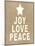 Personalized Christmas Sign V33 V3-LightBoxJournal-Mounted Giclee Print