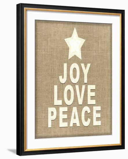 Personalized Christmas Sign V33 V3-LightBoxJournal-Framed Giclee Print