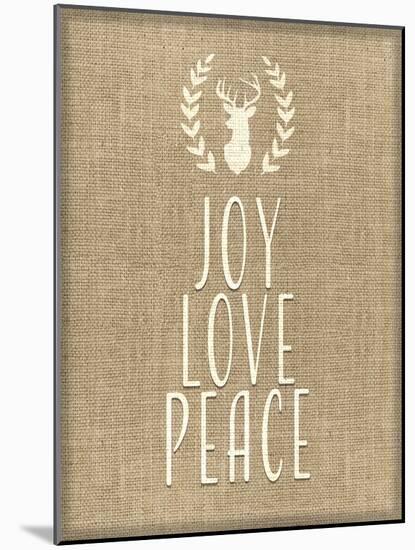 Personalized Christmas Sign V34 V1-LightBoxJournal-Mounted Giclee Print