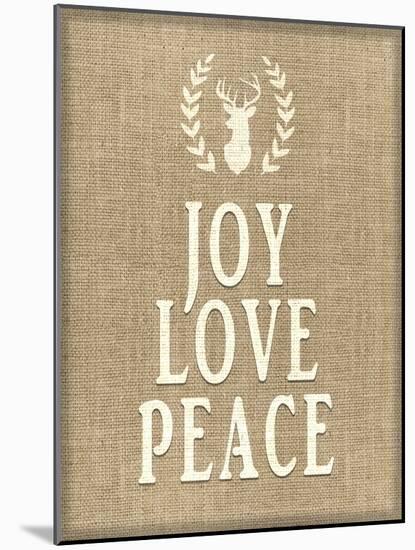 Personalized Christmas Sign V34-LightBoxJournal-Mounted Giclee Print