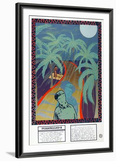 Personals (213)-Cindy Wolsfeld-Framed Collectable Print