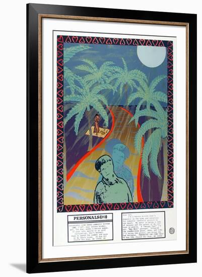 Personals (213)-Cindy Wolsfeld-Framed Collectable Print