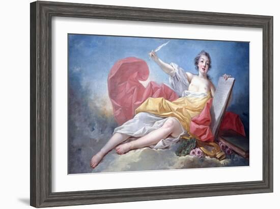 Personification of Literature-Jean-Honoré Fragonard-Framed Giclee Print