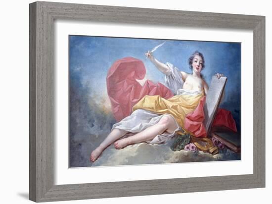 Personification of Literature-Jean-Honoré Fragonard-Framed Giclee Print
