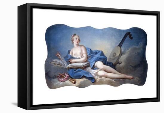 Personification of Music-Jean-Honor? Fragonard-Framed Premier Image Canvas