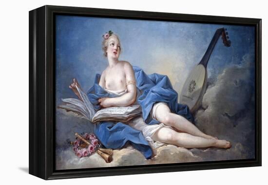 Personification of Music-Jean-Honoré Fragonard-Framed Premier Image Canvas