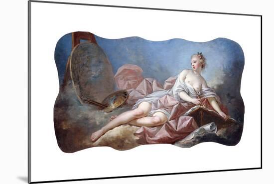 Personification of Painting-Jean-Honor? Fragonard-Mounted Giclee Print