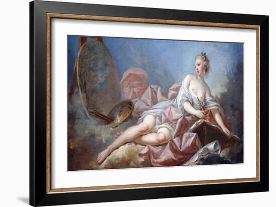 Personification of Painting-Jean-Honoré Fragonard-Framed Giclee Print