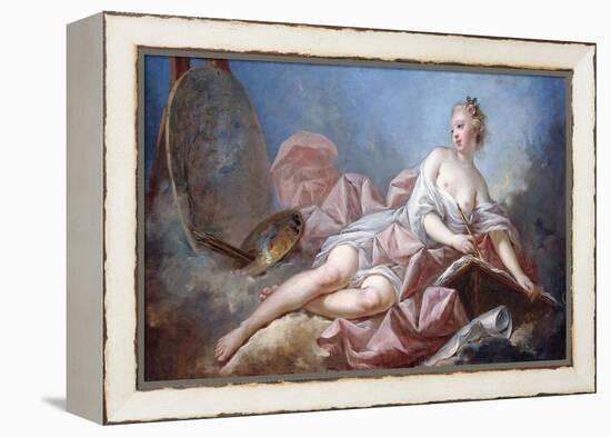 Personification of Painting-Jean-Honoré Fragonard-Framed Premier Image Canvas