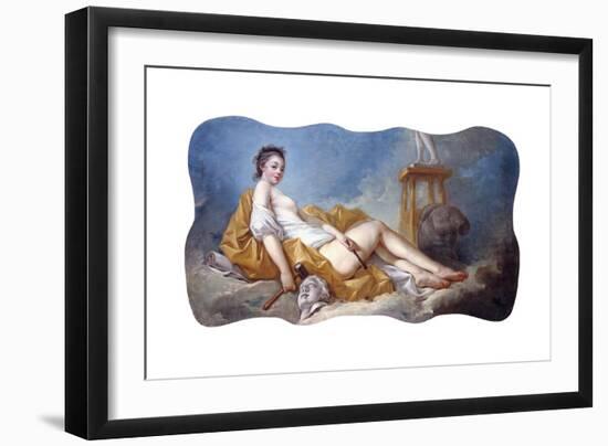 Personification of Sculpture-Jean-Honoré Fragonard-Framed Giclee Print