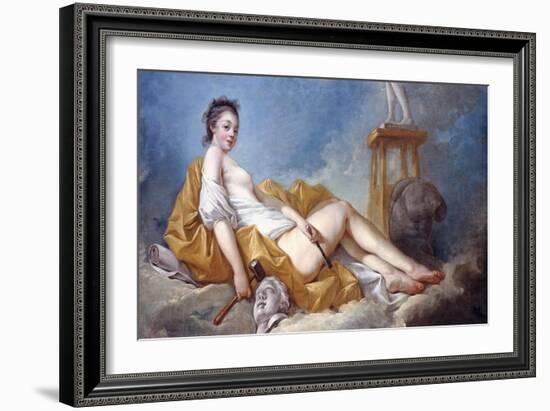 Personification of Sculpture-Jean-Honoré Fragonard-Framed Giclee Print