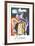 Personnage a la Pipe-Pablo Picasso-Framed Collectable Print