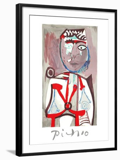 Personnage-Pablo Picasso-Framed Collectable Print