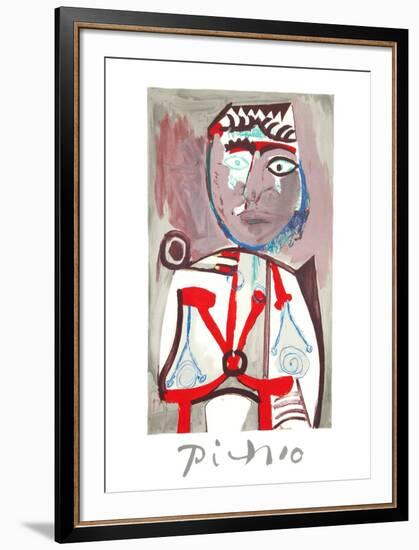 Personnage-Pablo Picasso-Framed Collectable Print