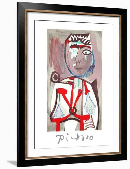 Personnage-Pablo Picasso-Framed Collectable Print