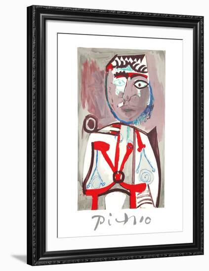 Personnage-Pablo Picasso-Framed Collectable Print