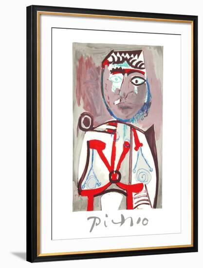 Personnage-Pablo Picasso-Framed Collectable Print