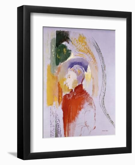 Personnage-Odilon Redon-Framed Giclee Print