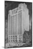 Perspective of principal facade, Gilbert Building, 205 West 39th Street, New York City, 1923-null-Mounted Giclee Print