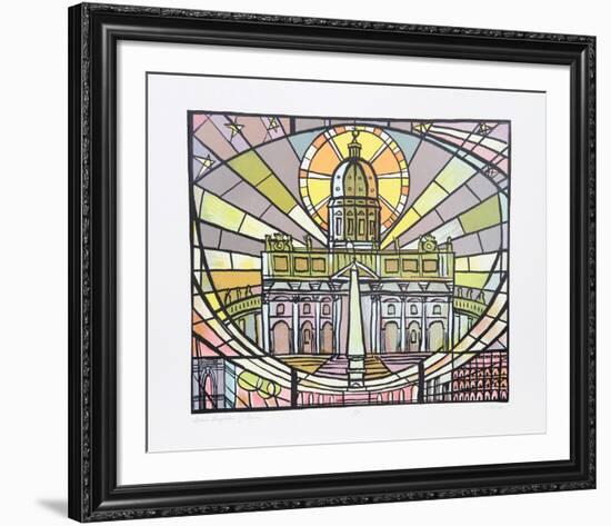 Perspective of Rome-Bogdan Grom-Framed Limited Edition