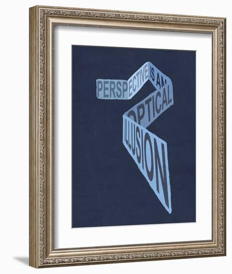 Perspective-Urban Cricket-Framed Art Print