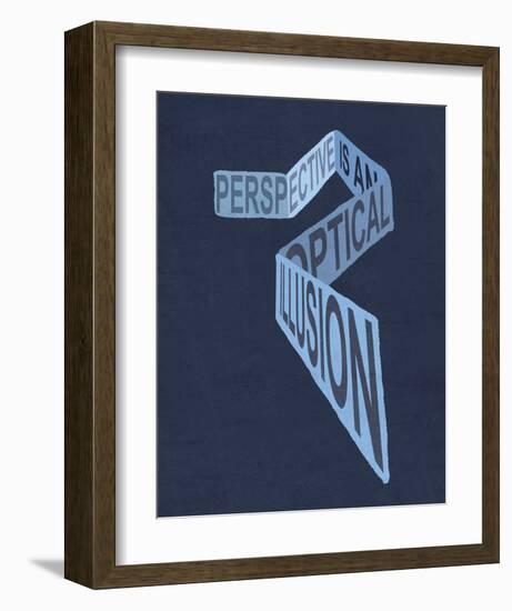 Perspective-Urban Cricket-Framed Art Print