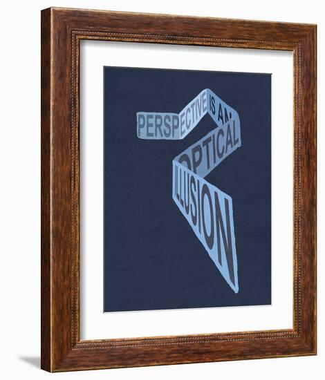 Perspective-Urban Cricket-Framed Art Print