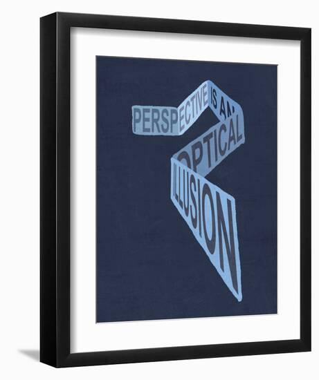 Perspective-Urban Cricket-Framed Art Print