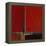 Perspectives in Color Red-Terri Burris-Framed Stretched Canvas