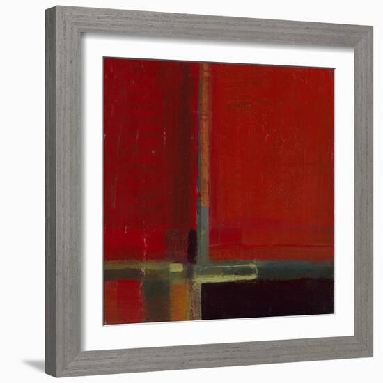 Perspectives in Color Red-Terri Burris-Framed Art Print