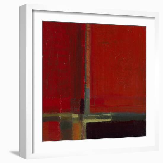 Perspectives in Color Red-Terri Burris-Framed Art Print