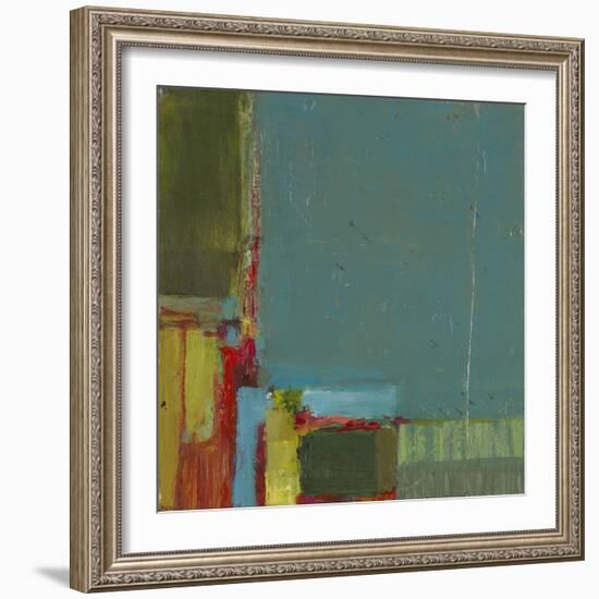 Perspectives in Color Teal-Terri Burris-Framed Art Print