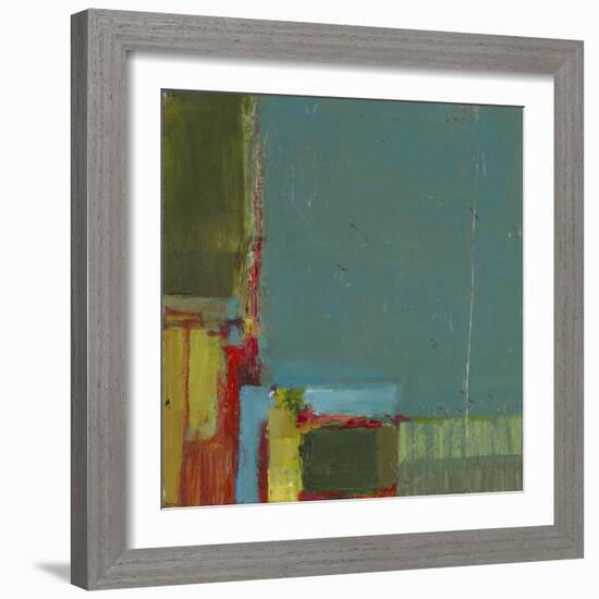 Perspectives in Color Teal-Terri Burris-Framed Art Print