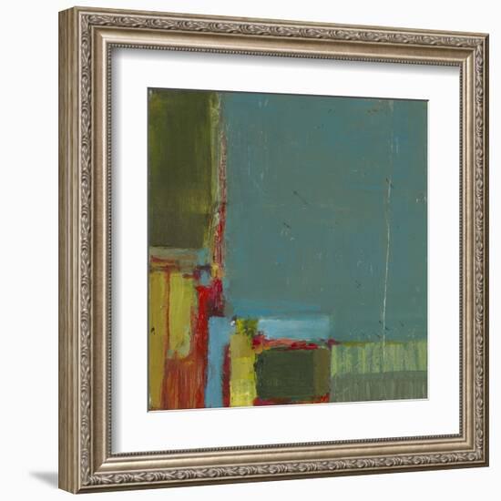 Perspectives in Color Teal-Terri Burris-Framed Art Print