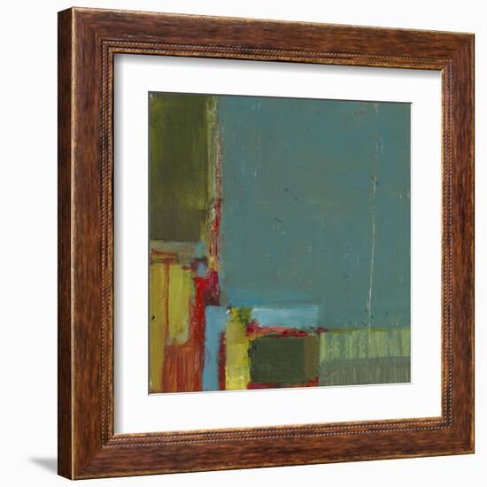 Perspectives in Color Teal-Terri Burris-Framed Art Print