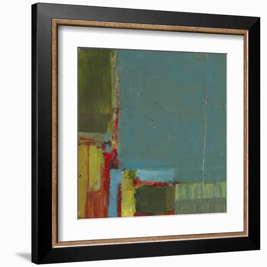 Perspectives in Color Teal-Terri Burris-Framed Art Print