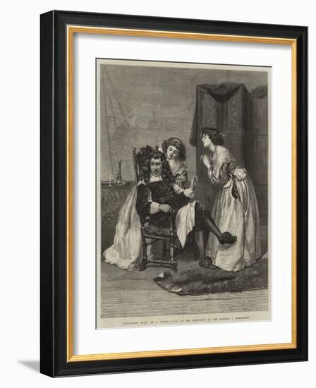 Persuading Papa-John Pettie-Framed Giclee Print