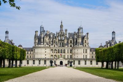 Château de Chambord, a monument of French Renaissance, Chambord in  Loir-et-Cher, France.