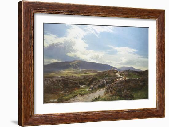 Perthshire Moor-Sidney Richard Percy-Framed Giclee Print